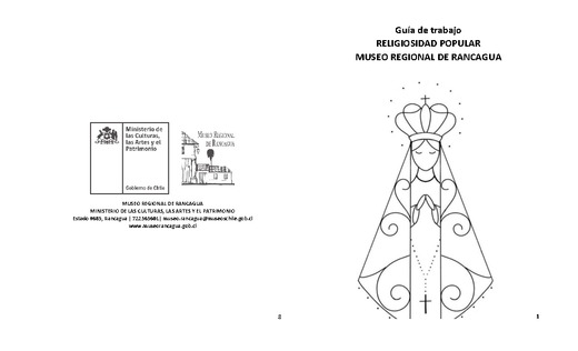 Guia de visitas libres, Religiosidad Popular, MRR