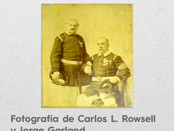 Fotografía de Carlos L. Roswell y Jorge Garland. Objeto del mes, junio 2022.