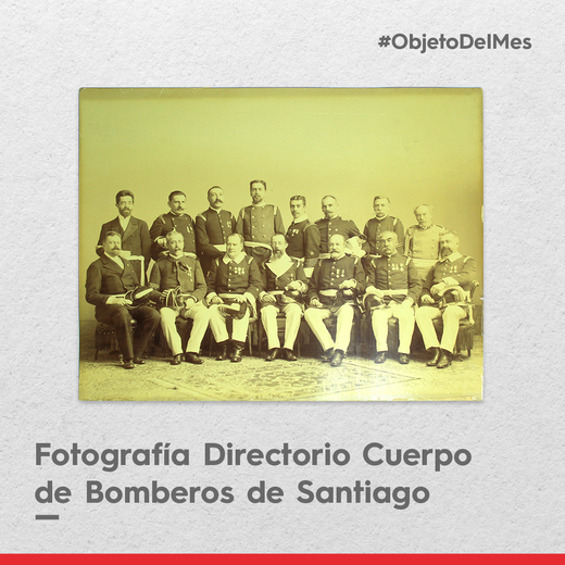 Fotografía Directorio Cuerpo de Bomberos de Santiago. Objeto del mes, agosto 2022. Fotografía Directorio Cuerpo de Bomberos de Santiago. Objeto del mes, agosto 2022.