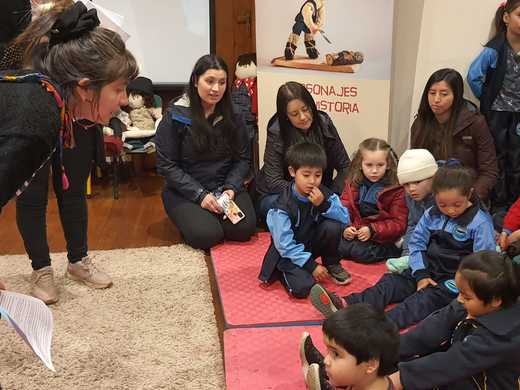 Actividad Educativa "Memoria y Patrimonio" con pre escolares en el CCMMN