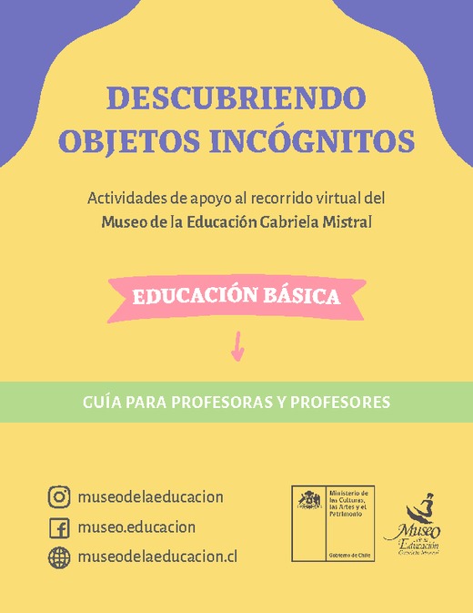 DESCUBRIENDO OBJETOS INCÓGNITOS DESCUBRIENDO OBJETOS INCÓGNITOS