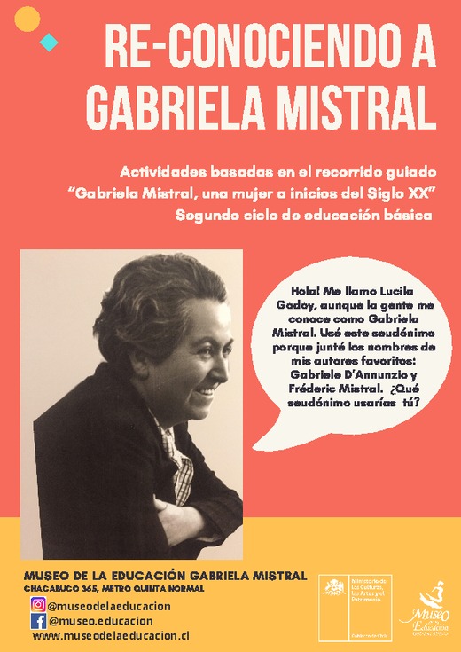 RE-CONOCIENDO A GABRIELA MISTRAL