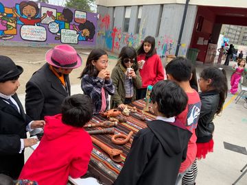 Actividad en Liceo Experimental Artístico