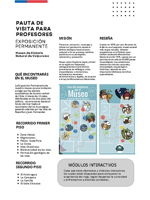 indicaciones y sugerencias para visita indicaciones y sugerencias para visita