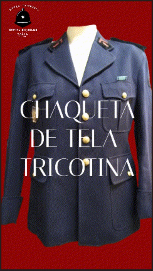 Chaqueta de Tricotina color azul Chaqueta de Tricotina color azul