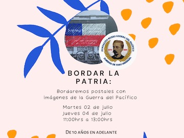 Taller de Fotobordado de postales