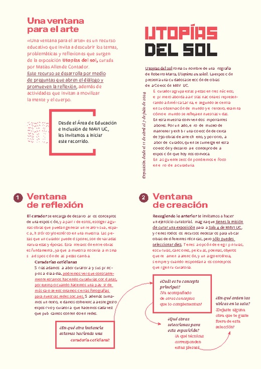Una ventana para el arte. N° 10. Una ventana para el arte. N° 10.