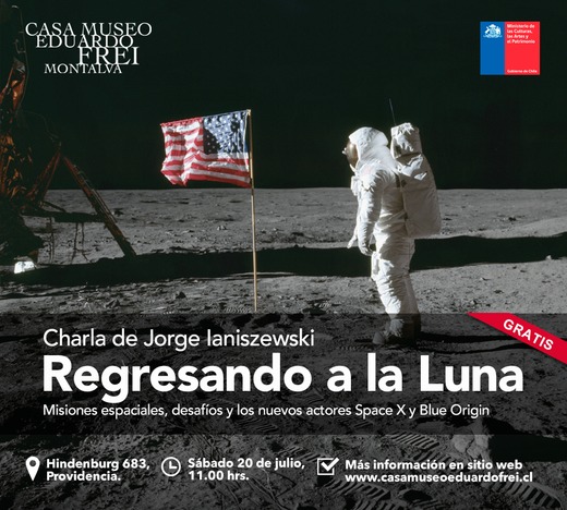 Charla "Regresando a la Luna"