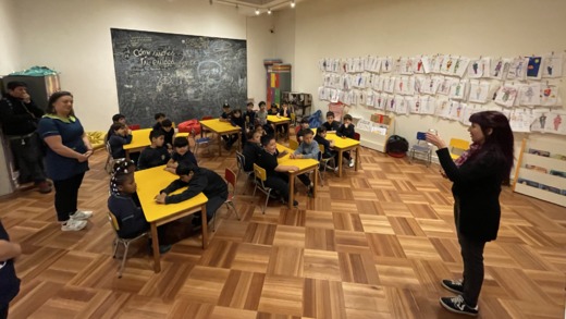 Actividad en el Museo Ciudadano Vicuña Mackenna.