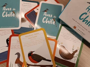 juego de cartas Aves de Chile