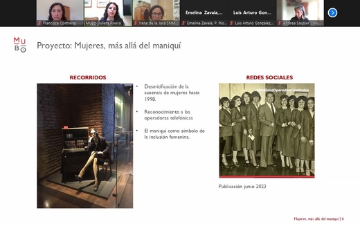 Presentación de Julieta Rivera del Museo de Bomberos de Santiago