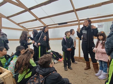Visita al Invernadero Comunitario