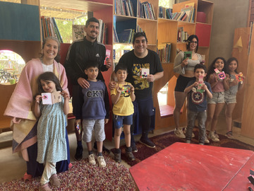  “Libros calientitos” Taller familiar impartido por el equipo de educadoras del museo en este taller cada participante creó un libro encuadernado artesanalmente y decorado con diferentes materiales.