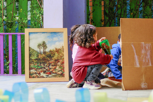 Jardines Creativos del Museo Artequin Viña del Mar y compañía Ziento un Cuento