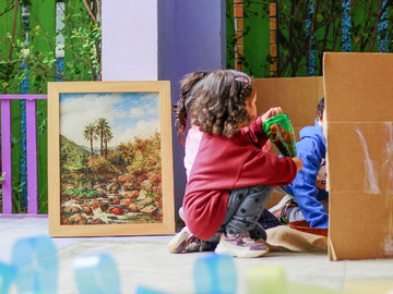 Jardines Creativos del Museo Artequin Viña del Mar y compañía Ziento un Cuento