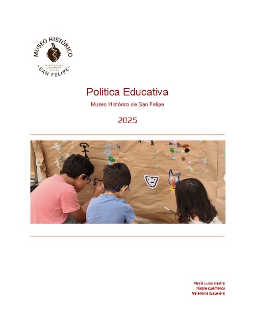 Politica Educativa Museo Sanfelipe.docx Politica Educativa Museo Sanfelipe.docx