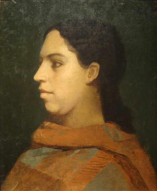 Una guasa, Clara Filleul (ca. 1855). Museo Nacional de Bellas Artes.