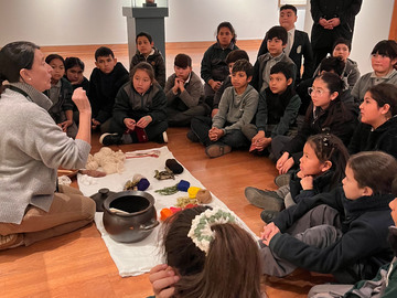 Aprendiendo del teñidos y materialidades