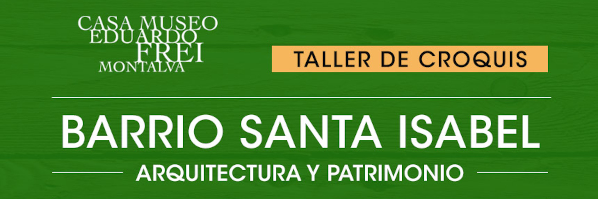 Flyer Taller de Croquis